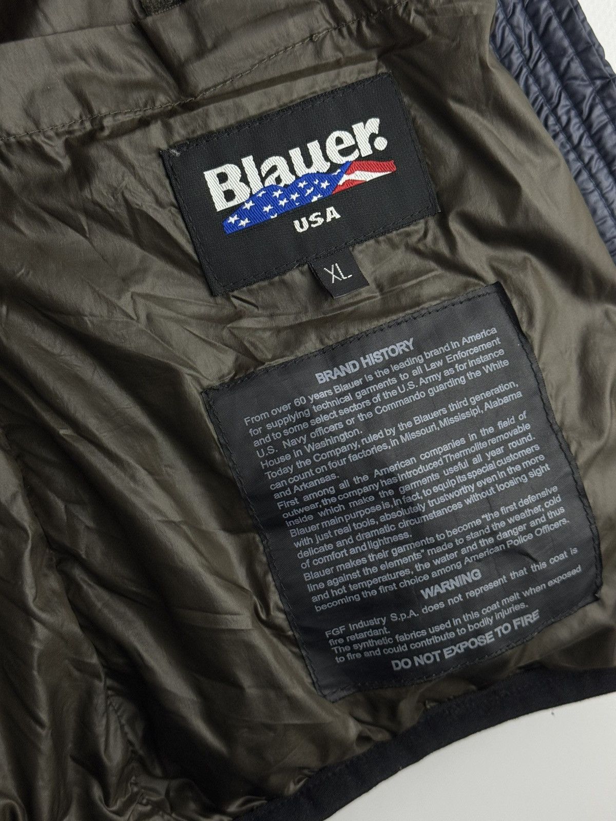 Other Blauer USA Chaqueta Down Jacket Blue Size XL / US 12-14 / IT 48-50 - 8 Thumbnail