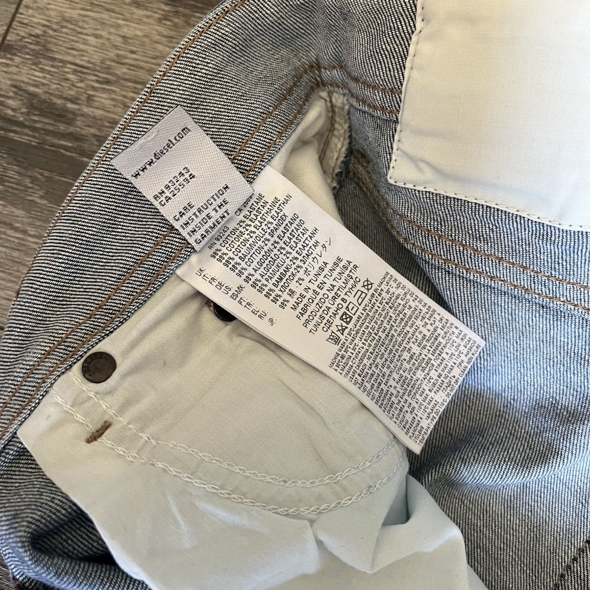 Diesel Vintage Diesel Tepphar Slim Wash Blue Denim Jeans 29x30 Y2K Size US 29 - 12 Thumbnail