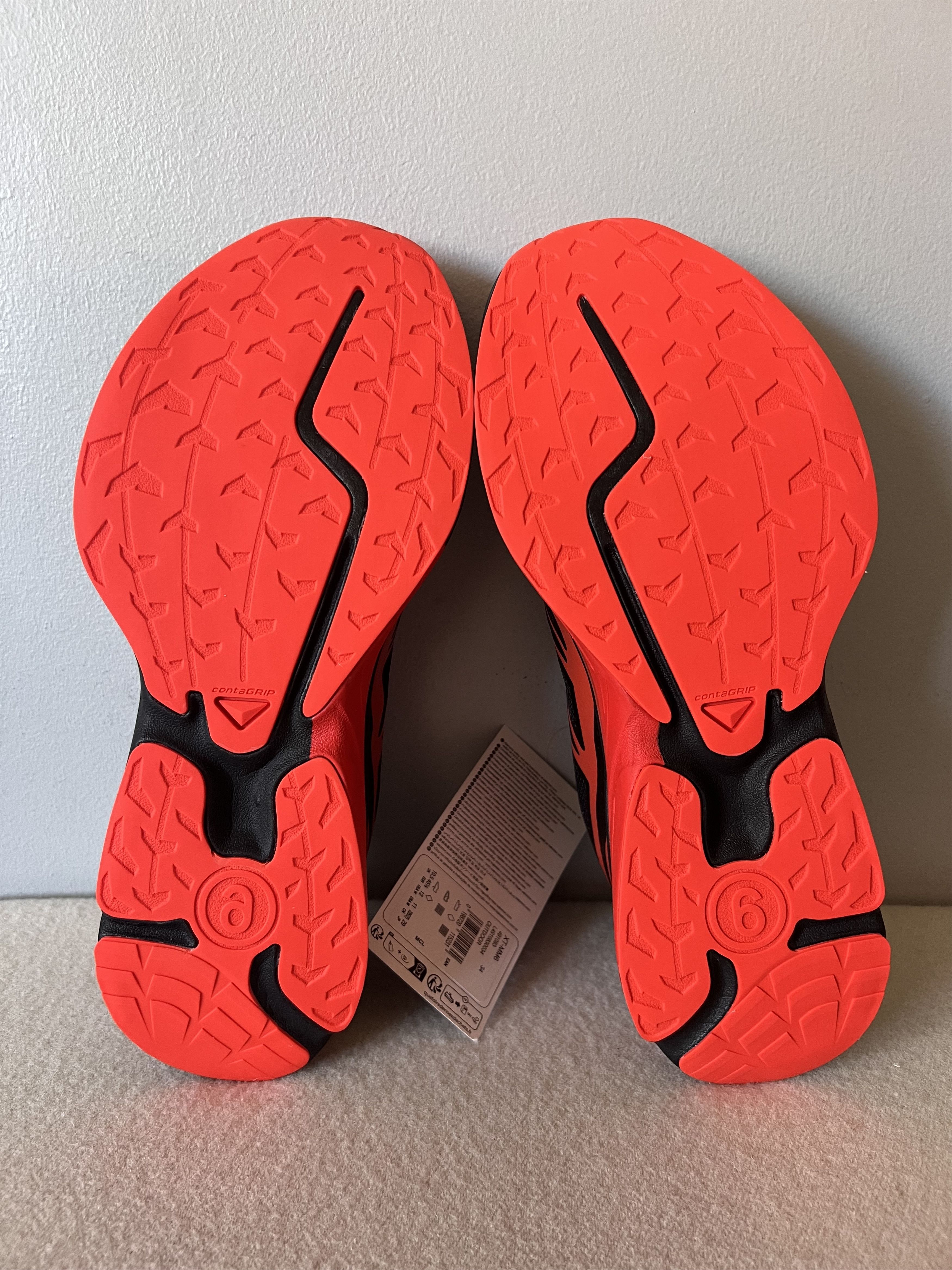Maison Margiela × Salomon MM6 Maison Margiela Salomon XT-MM6 in Black Red Size US 11 / EU 44 - 6 Thumbnail