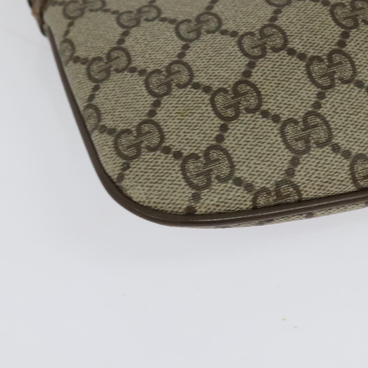Gucci GUCCI GG Supreme Web Sherry Line Shoulder Bag Pvc Beige 98 Size ONE SIZE - 12 Thumbnail