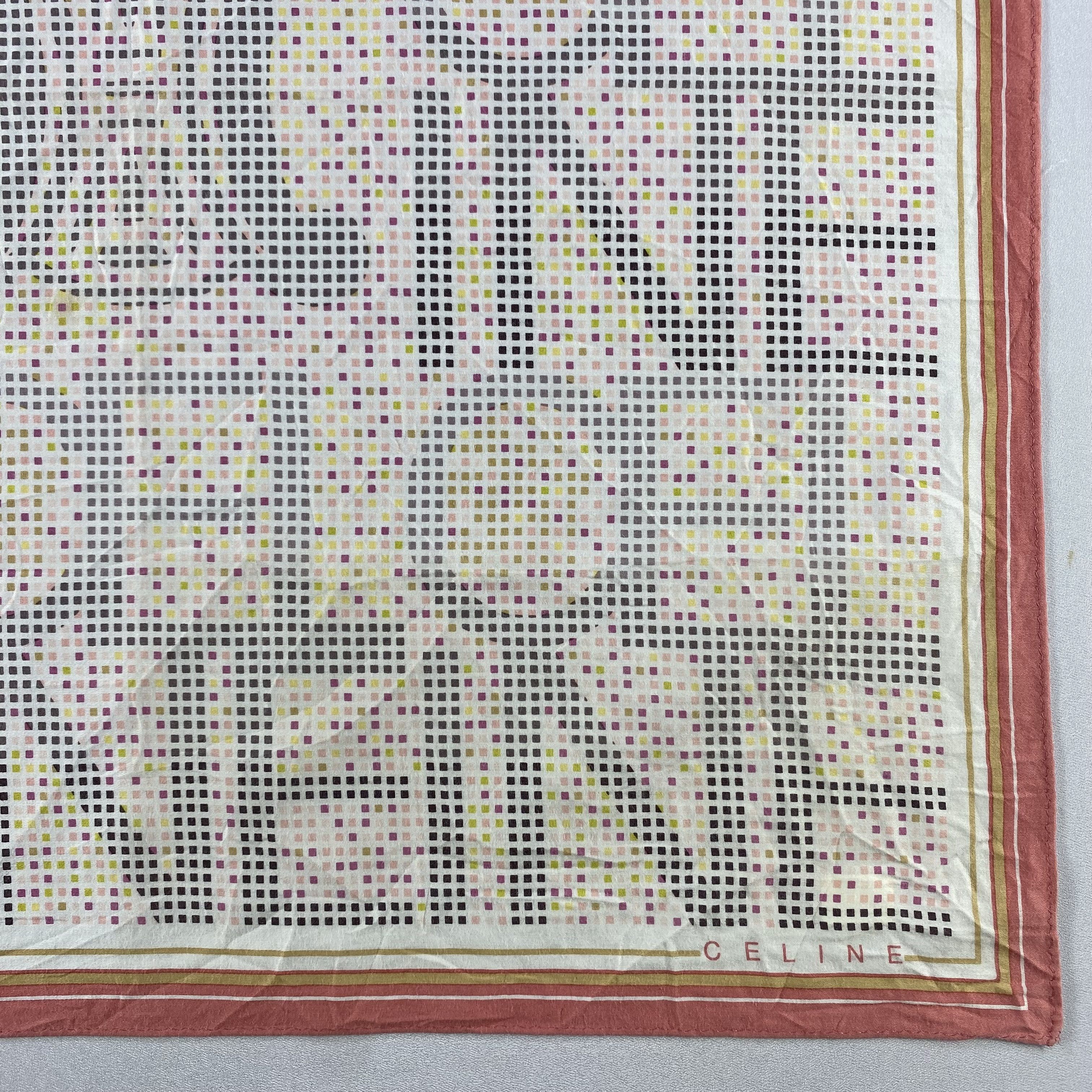 Celine × Vintage Celine Bandana/ Handkerchief / Neckerchief Size ONE SIZE - 3 Thumbnail