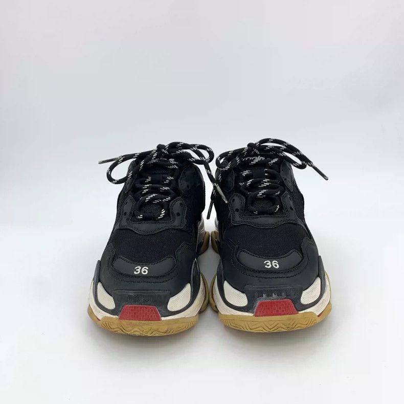 Balenciaga Balenciaga Triple Sneakers Black Size 36-2505 Size US 5 / IT 35 - 3 Thumbnail