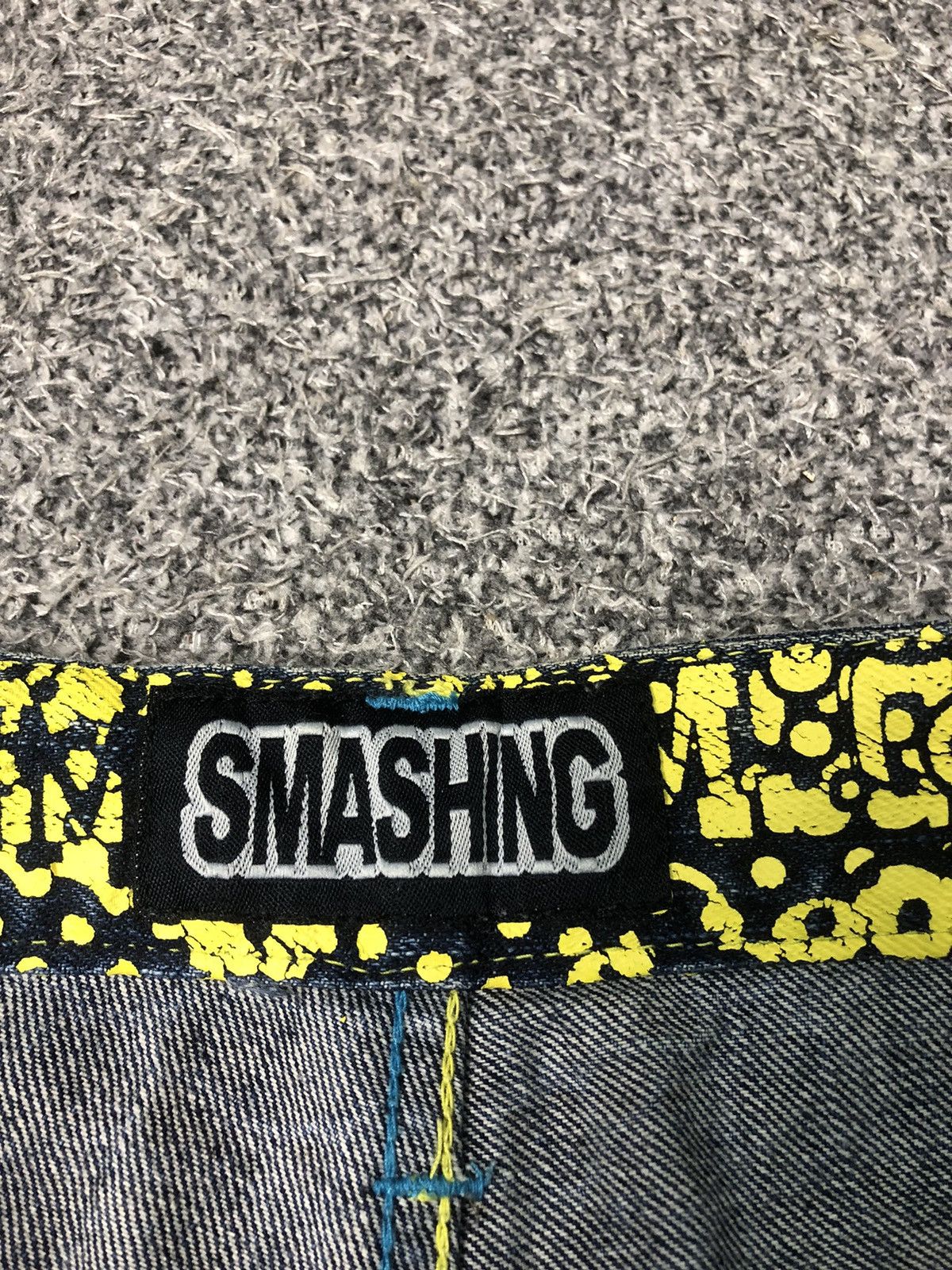 JNCO × Japanese Brand × Vintage Vintage Japanese Brands Smashing Baggy Jeans Size US 34 / EU 50 - 16 Thumbnail