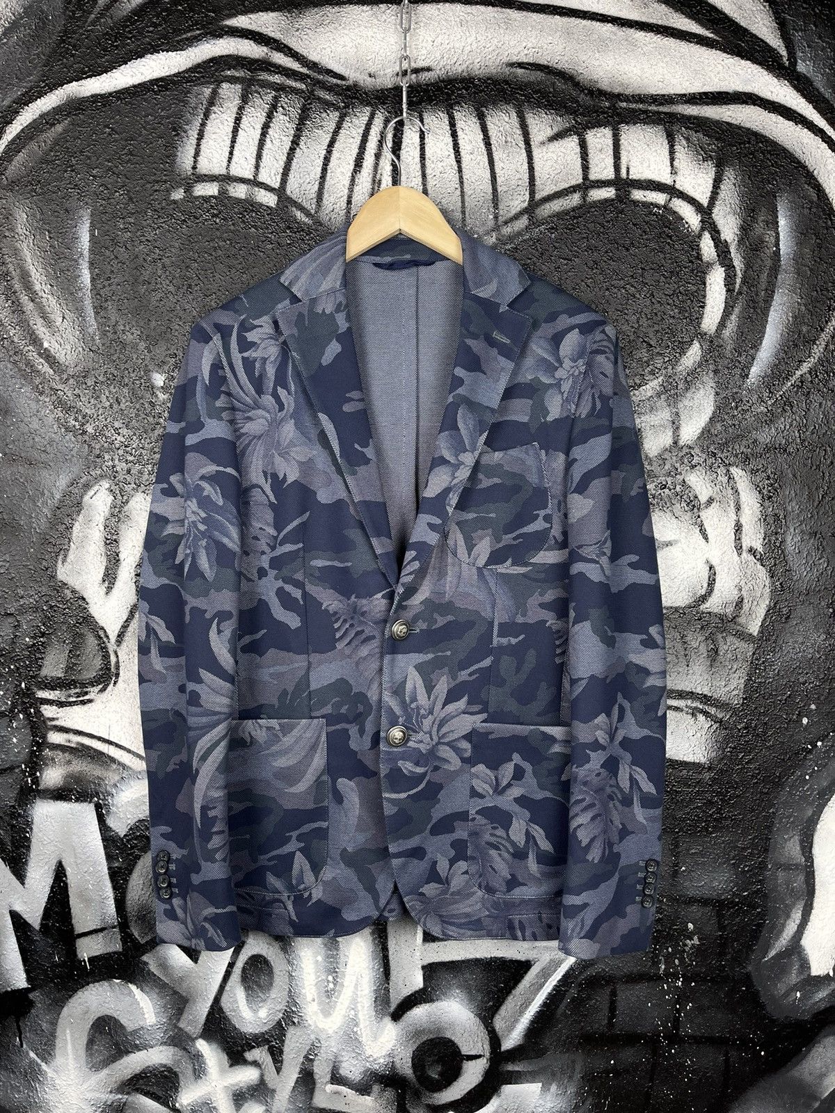 HYDROGEN × Luigi Bianchi Hydrogen Luigi Bianchi Mantova Men’s Blue Blazer Size 48R Size 48R - 2 Thumbnail