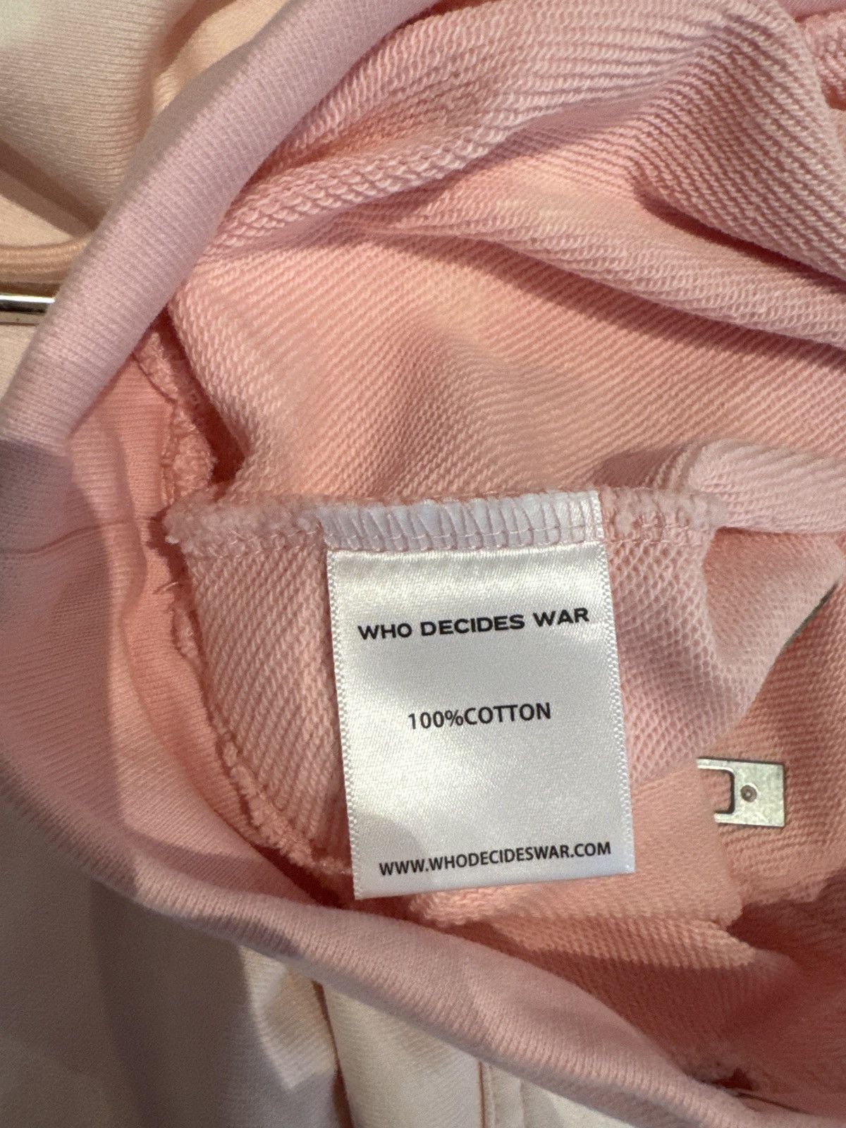 Who Decides War Who Decides War Silver Hardware Pink Hoodie Size US L / EU 52-54 / 3 - 3 Thumbnail