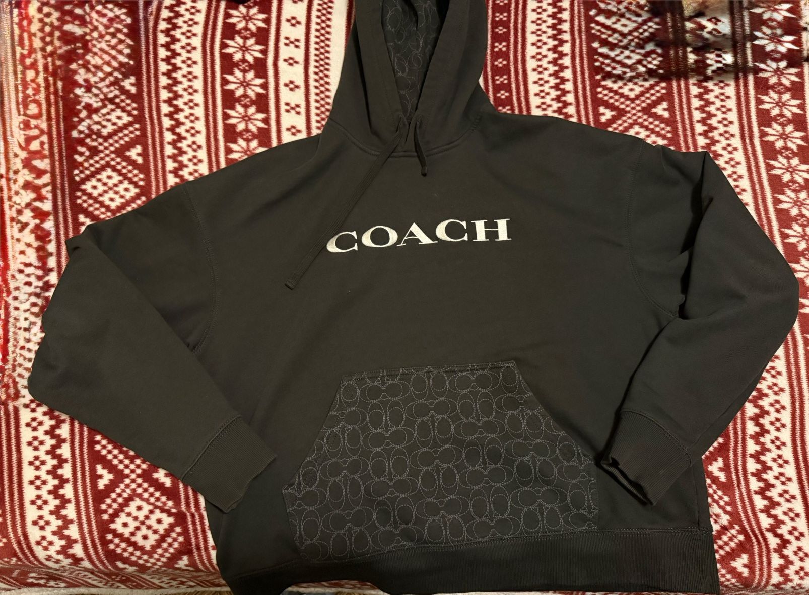 Coach Coach Signature Hoodie Size US L / EU 52-54 / 3 - 1 Thumbnail
