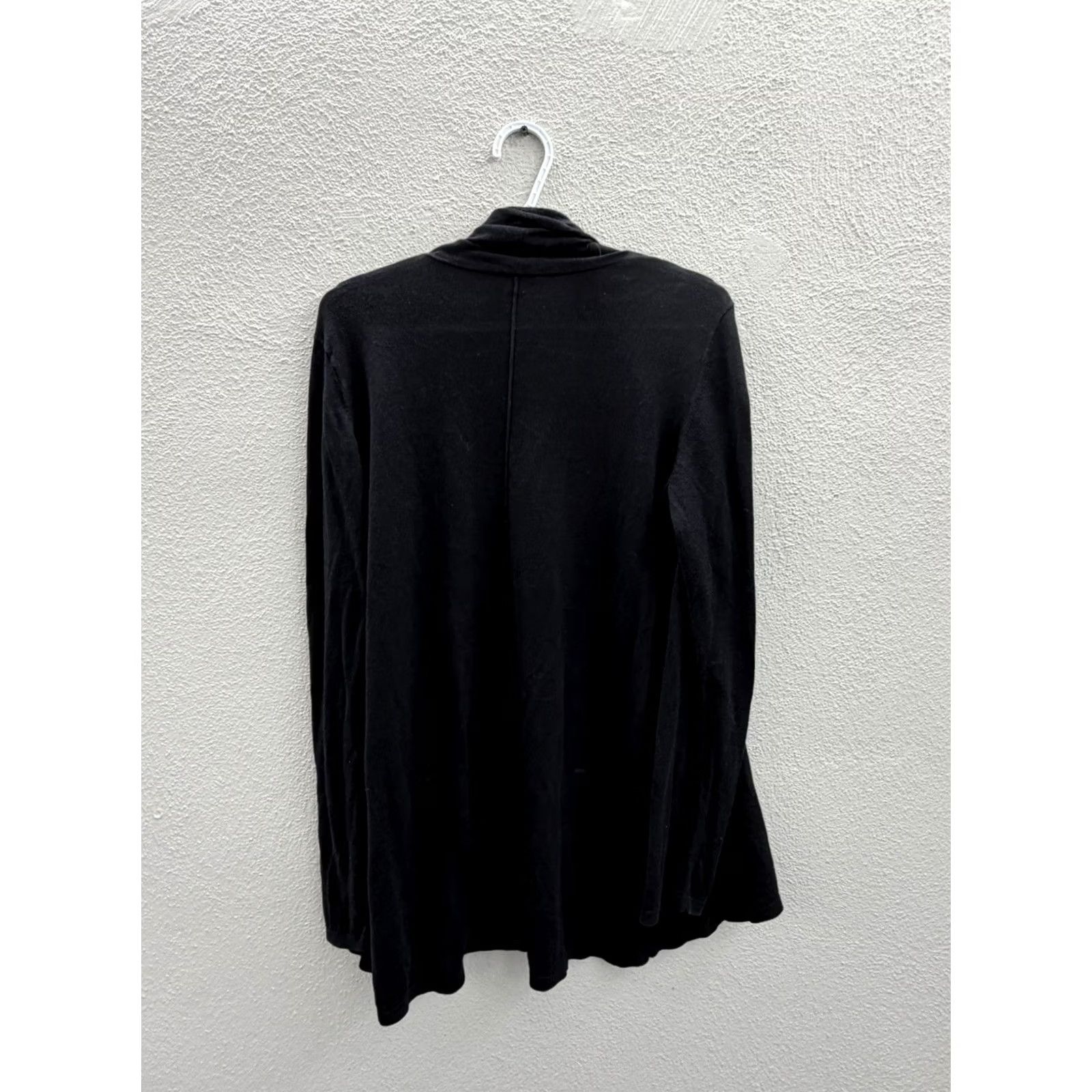 Express Express Womens Sweater Cardigan Size XL Black Long Sleeve Open Front Size XL / US 12-14 / IT 48-50 - 7 Thumbnail