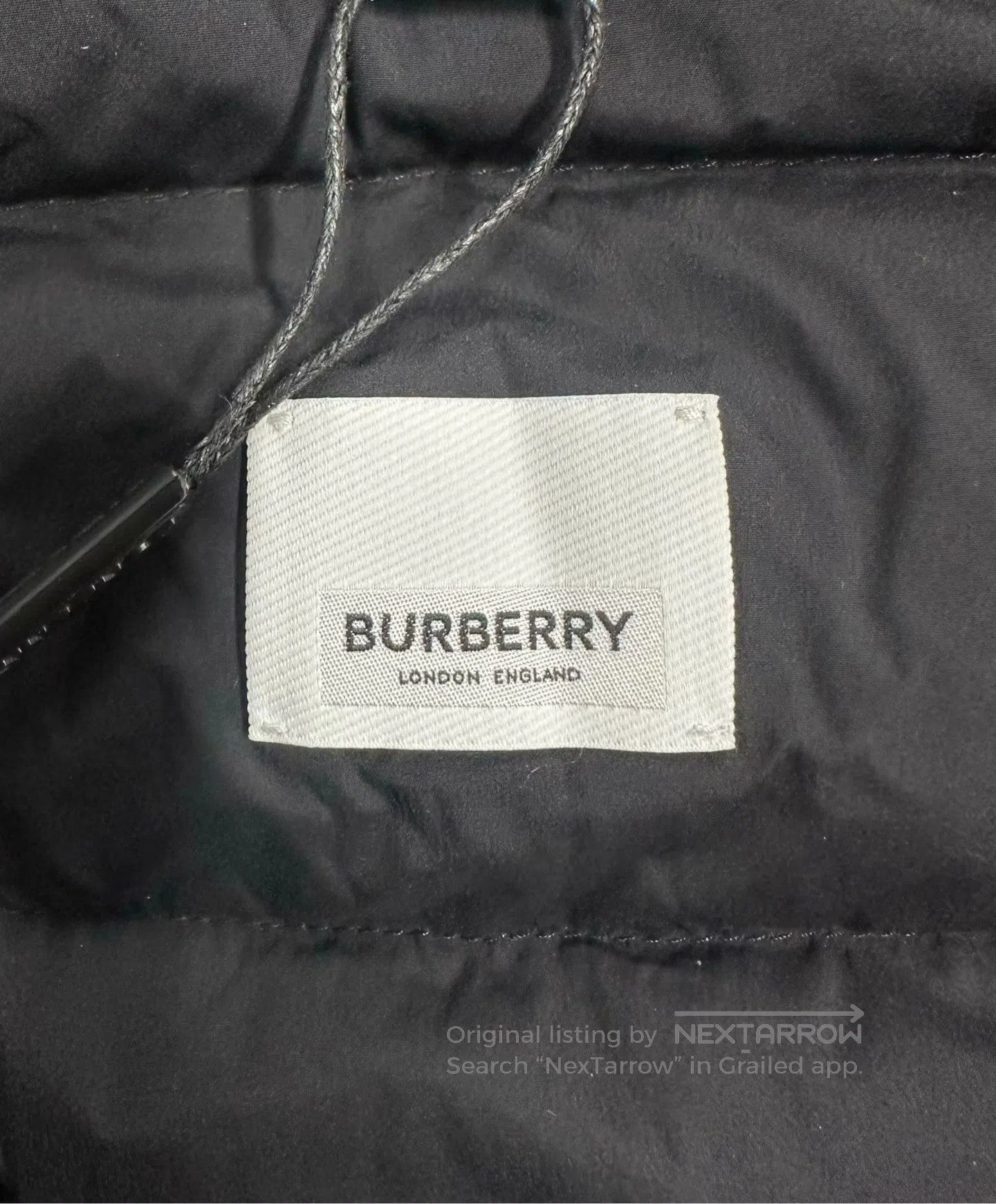 Burberry Burberry Black Zip Hooded Down Jacket| Size L / US 10 / IT 46 - 3 Thumbnail