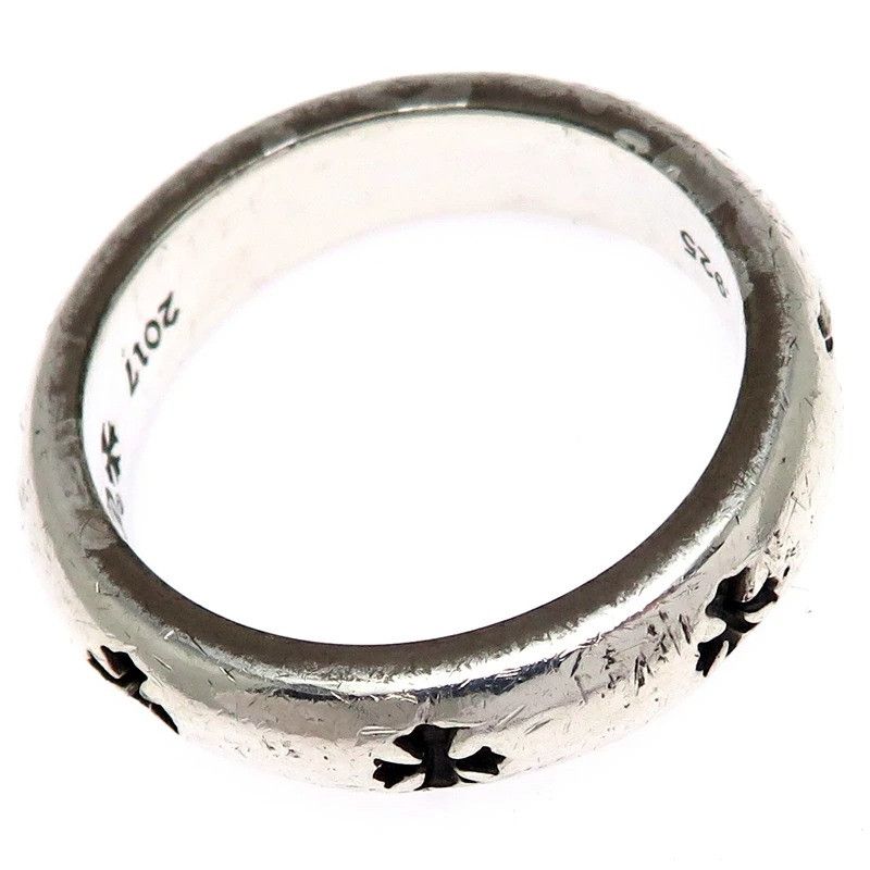 Chrome Hearts US 11.5 RARE SIZE CHROME HEARTS PLUS BAND RING silver Size ONE SIZE - 6 Thumbnail