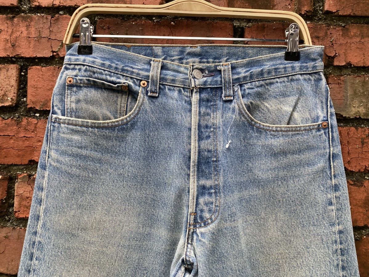 Levi's × Levi's Vintage Clothing × Vintage W31x31 vintage levi's 501 faded made in USA Size US 31 - 6 Thumbnail