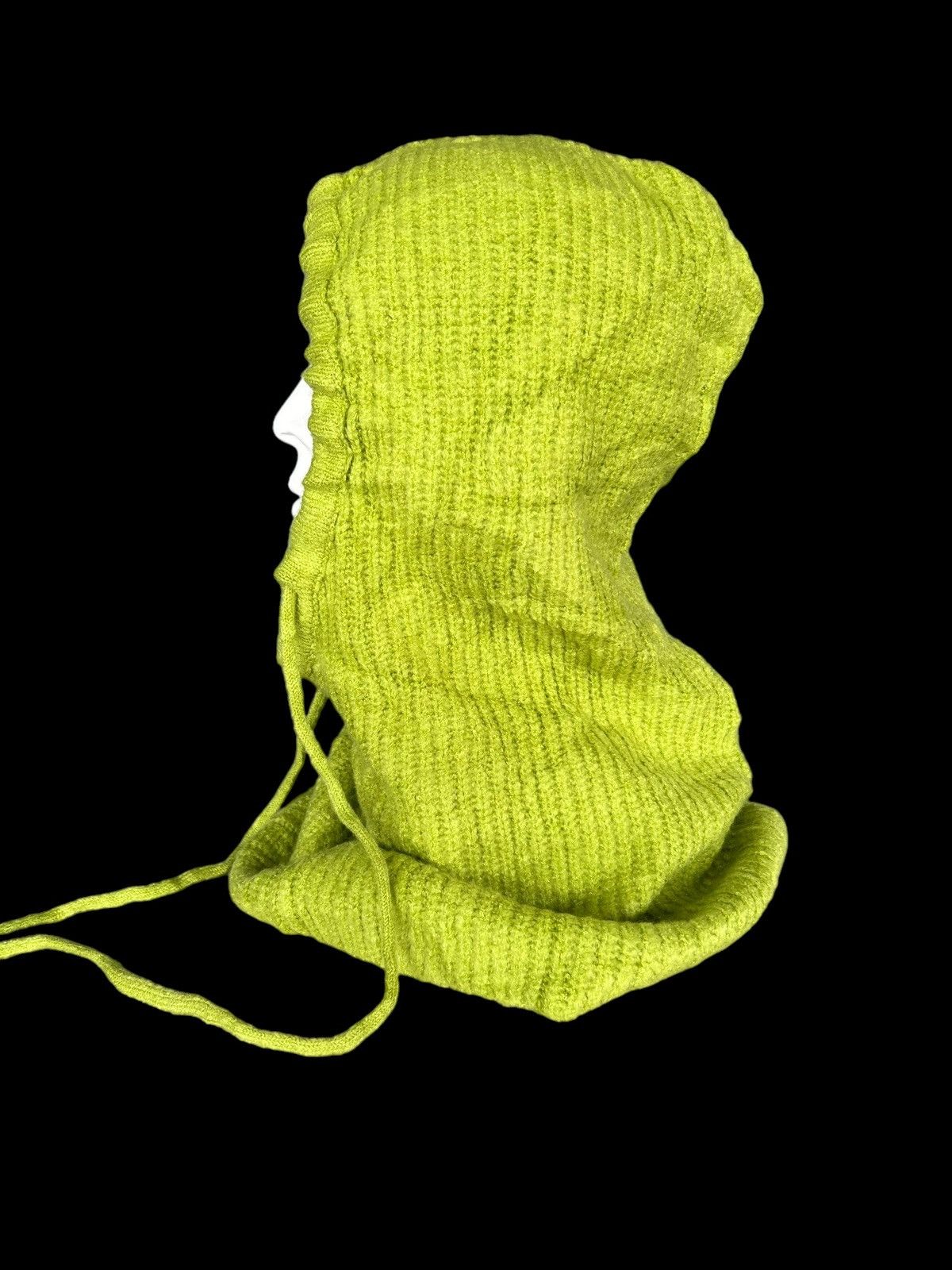 Japanese Brand × Kapital × Vintage Balaclava Masked Knitted Japanese Style Big Beanie Rare☠️ Size ONE SIZE - 3 Thumbnail