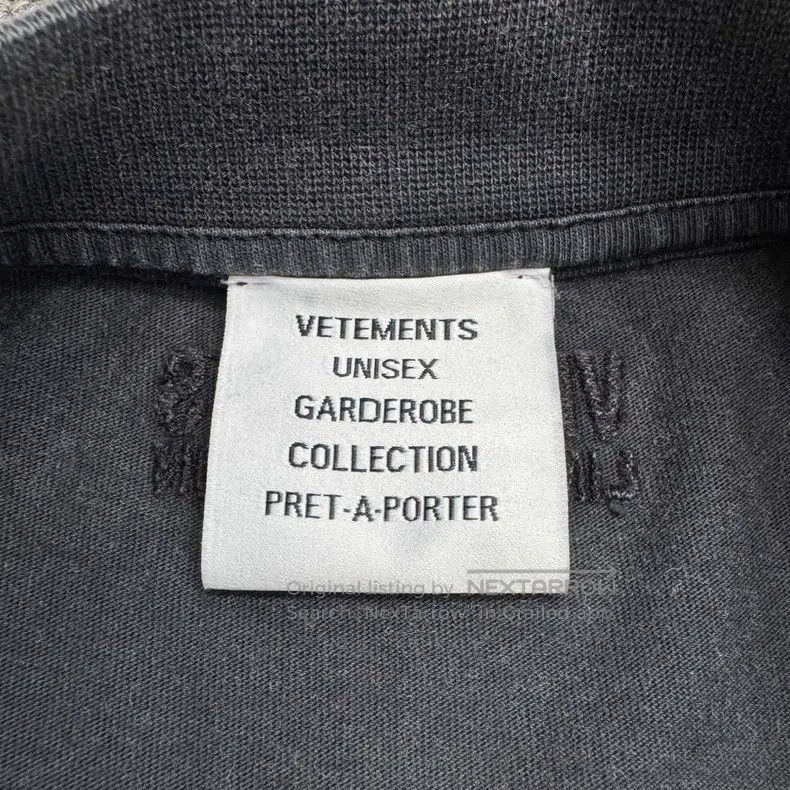 Vetements Vetements Washed Distressed Printed Short Sleeve Size US S / EU 44-46 / 1 - 3 Thumbnail