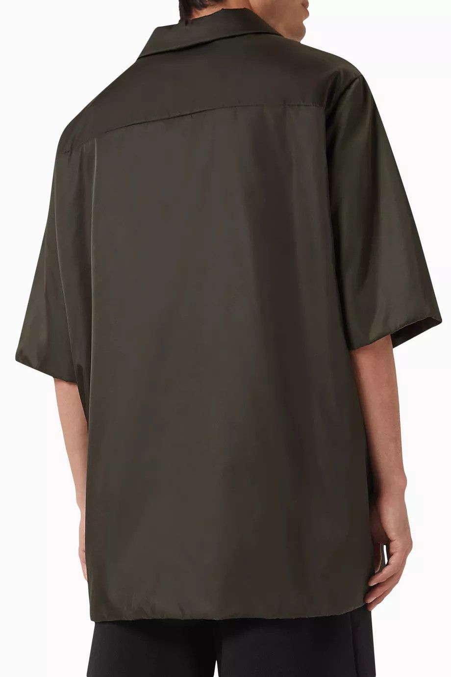 Jil Sander o1mt1gz0625 Button Over Shirt in Green Size US XL / EU 56 / 4 - 3 Thumbnail
