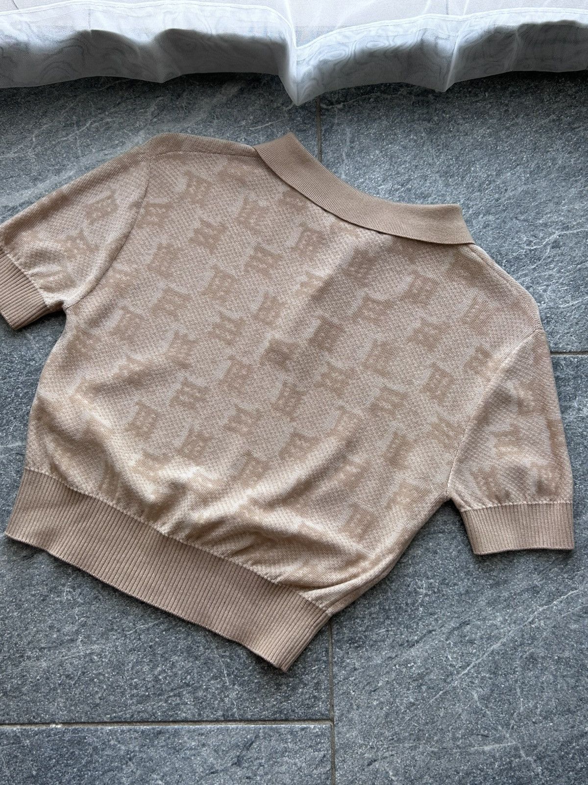 Misbhv Tee shirt misbhv size small monogram crop top women Size S / US 4 / IT 40 - 15 Thumbnail