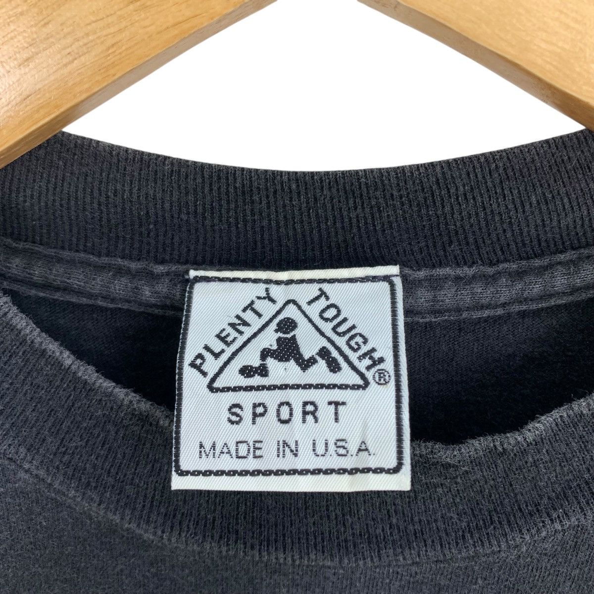 Vintage Vintage 90s PLENTY TOUGH SPORT Pts Print Usa Tshirt Size US M / EU 48-50 / 2 - 5 Thumbnail