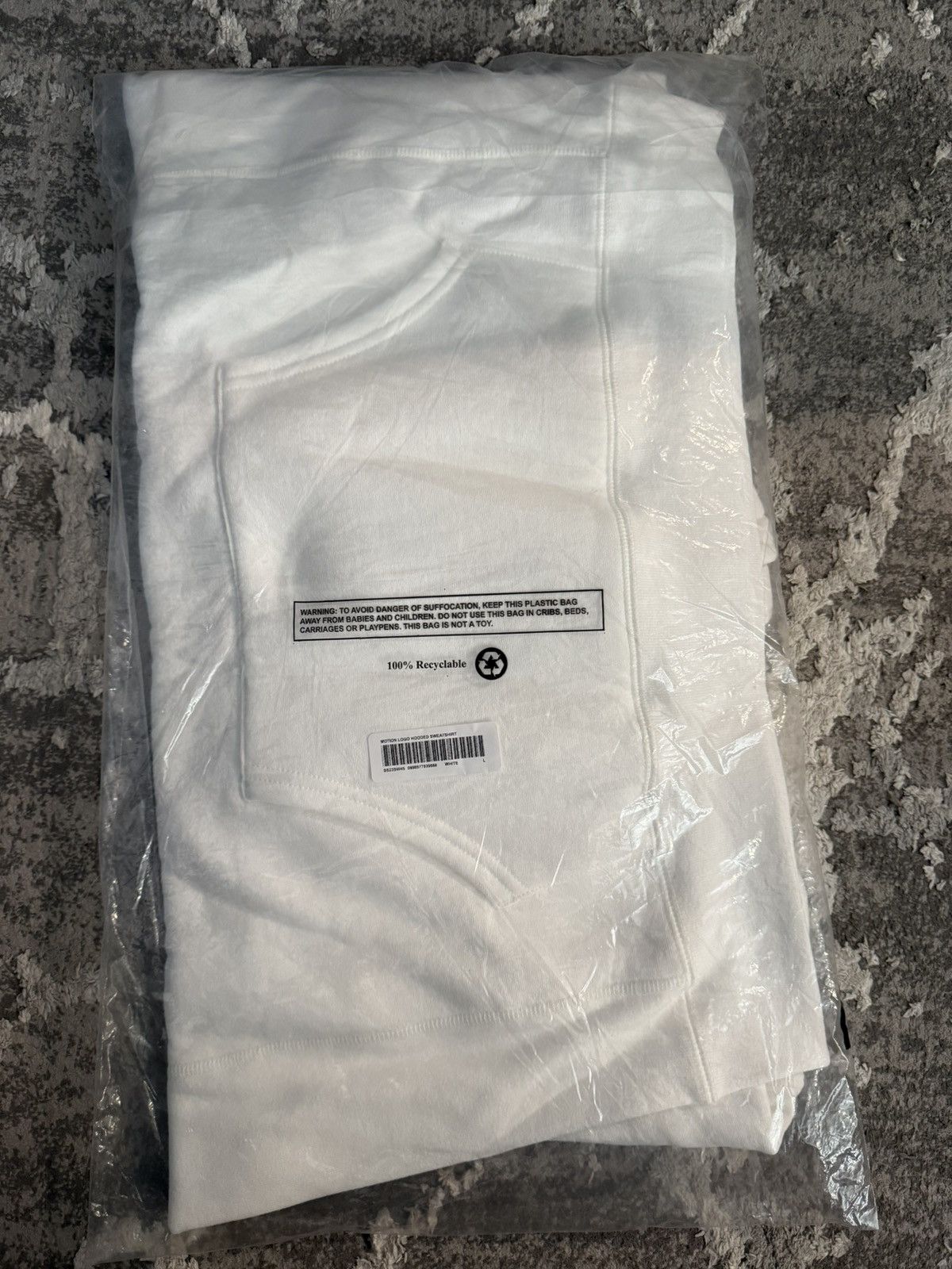 Supreme Supreme Motion Logo Hoodie White Size US L / EU 52-54 / 3 - 3 Thumbnail