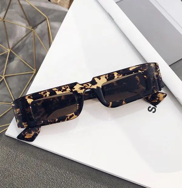 Designer × Vintage Retro square glasses with small frames Size ONE SIZE - 1 Thumbnail