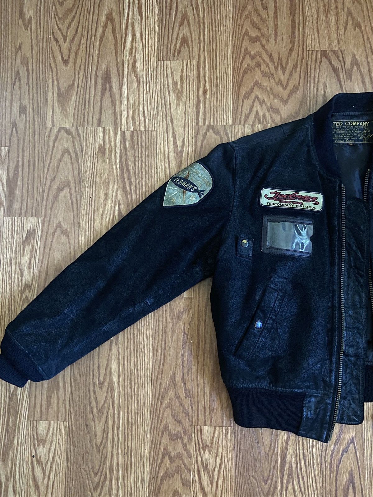 Tedman Vintage Tedman Bomber Jacket Rare Size US L / EU 52-54 / 3 - 3 Thumbnail