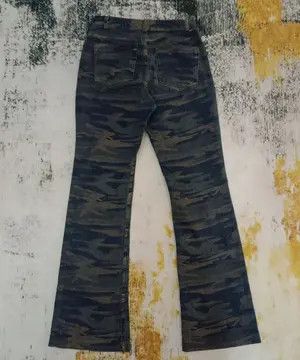 Mexx Vintage XX by MEXX Camo Bootcut Jeans Size 26" / US 2 / IT 38 - 5 Thumbnail