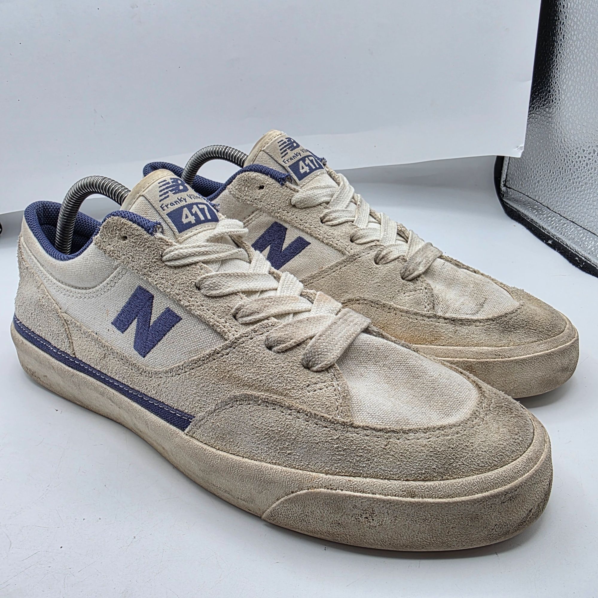 New Balance New Balance Numeric Franky Villani 417 Mens Size 10.5 White Size US 10.5 / EU 43-44 - 1 Thumbnail
