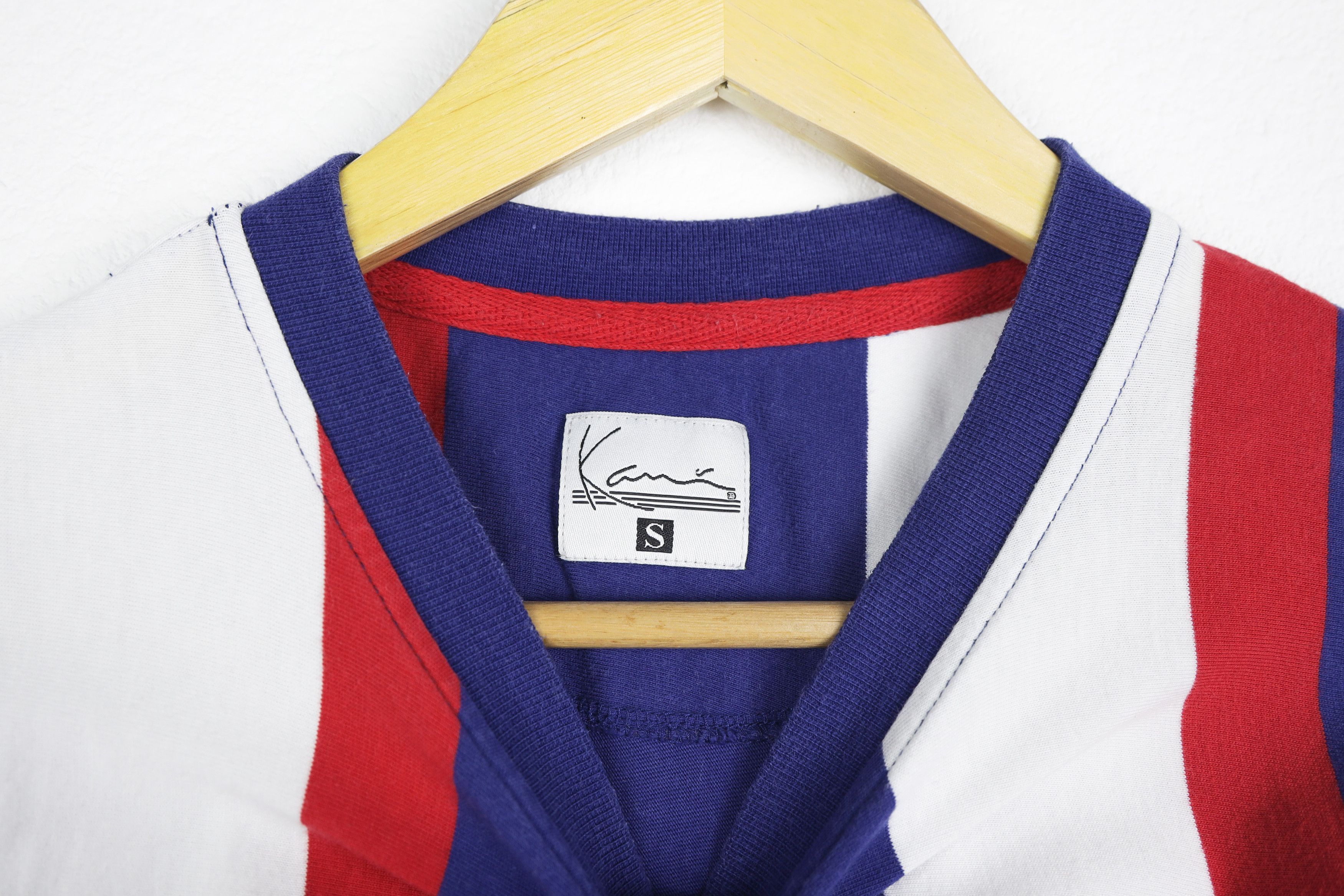 Karl Kani Karl Kani Multicolor Striped Logo Crew Tee T-shirt Size US S / EU 44-46 / 1 - 7 Thumbnail
