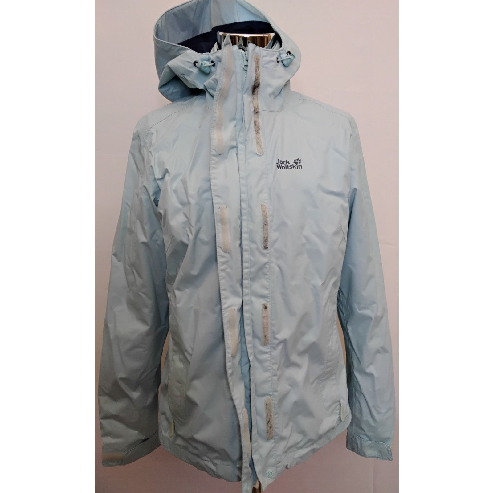 Jack Wolfskin Jack Wolfskin 3-in-1 Jacket Women's M Short Light Blue Size M / US 6-8 / IT 42-44 - 8 Thumbnail