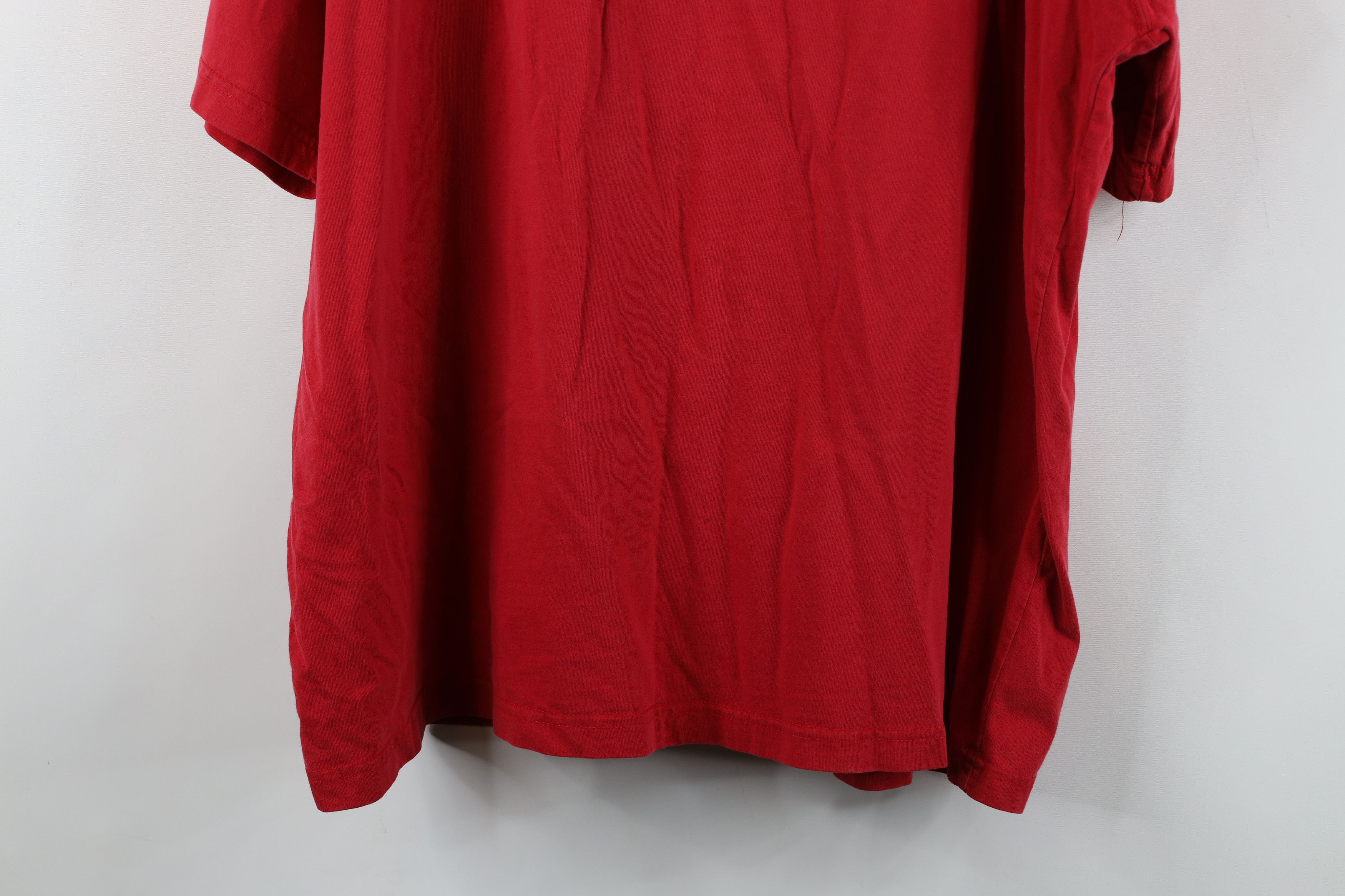 Vintage Vintage 90s Y2K Streetwear Heavyweight Blank Cotton T-Shirt Size US XXL / EU 58 / 5 - 15 Thumbnail