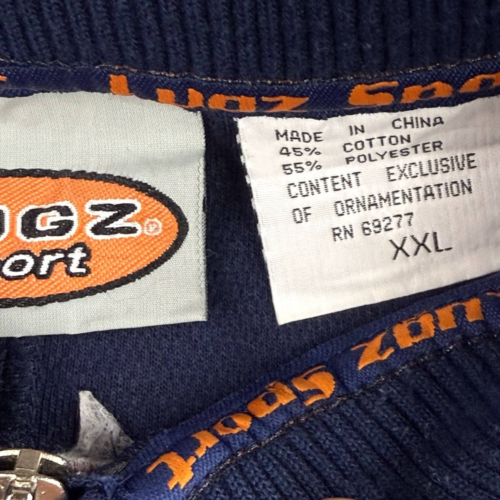 Lugz VTG Lugz Sport Pullover Mens 2XL Blue 1/4 Zip Sweatshirt Streetwear Modern Sportswear Jersey Mens Size US XXL / EU 58 / 5 - 3 Thumbnail