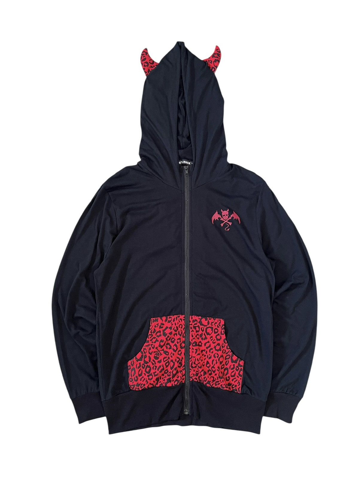 Japanese Brand × Seditionaries Lovers Rock 🇯🇵 Devil Horns Zipper Hoodie Size US M / EU 48-50 / 2 - 1 Thumbnail