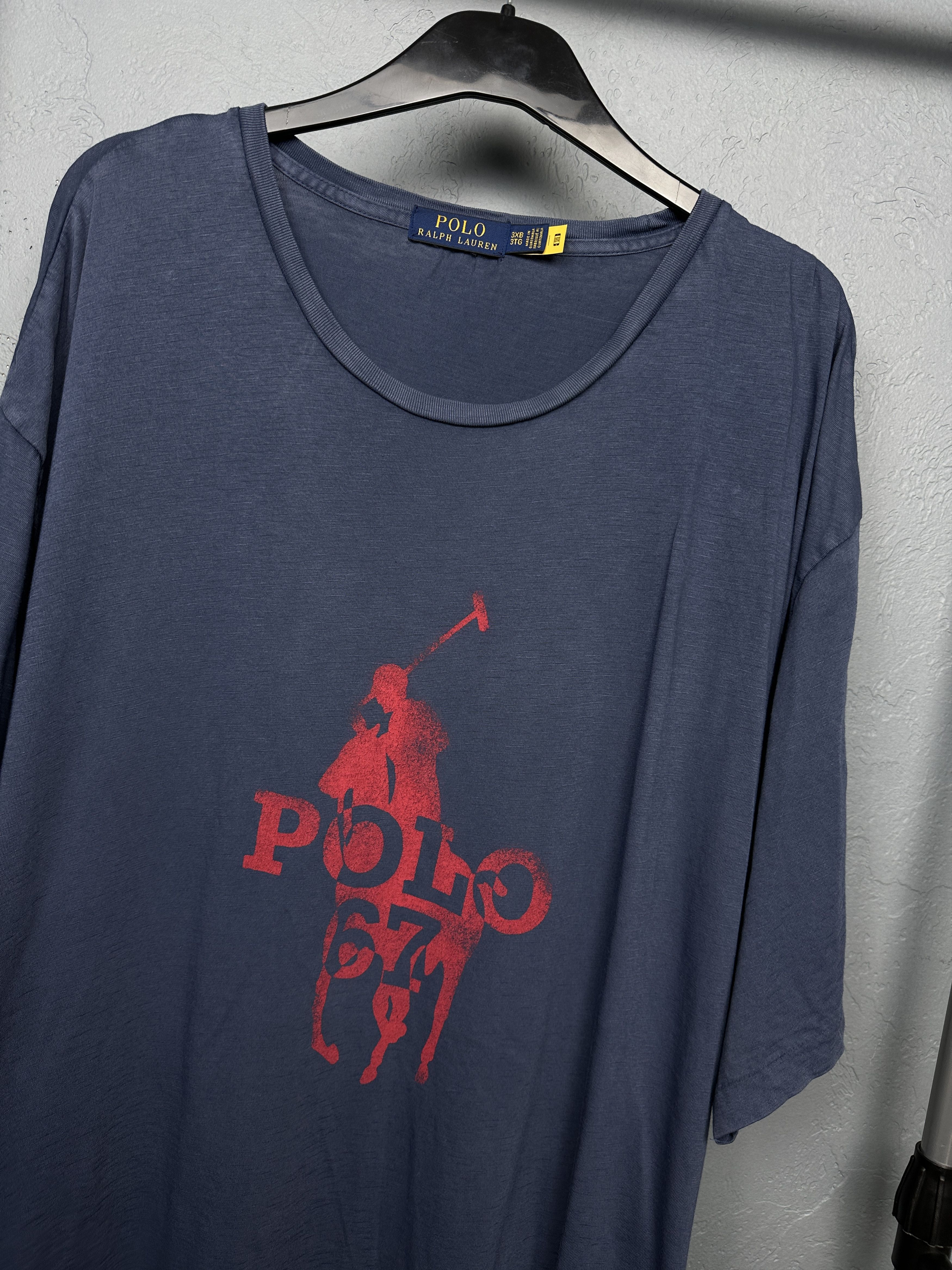 Polo Ralph Lauren Polo Ralph Lauren 67 Mens T-Shirt Size 3XL Size US XXL / EU 58 / 5 - 2 Thumbnail