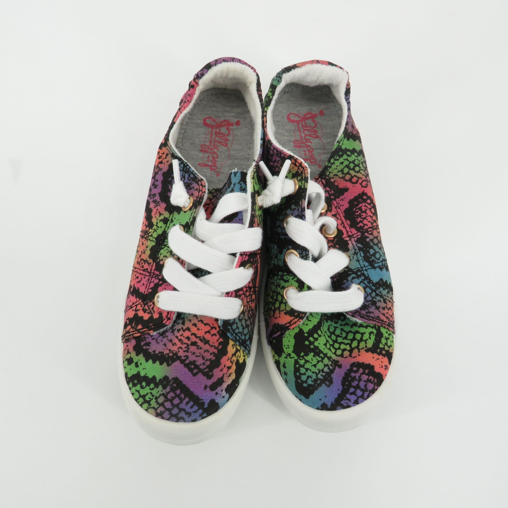 Other Jellypop Womens Rainbow Snake Print Sneakers Lace-Up 6.5 NEW Size US 6.5 / IT 36.5 - 1 Thumbnail
