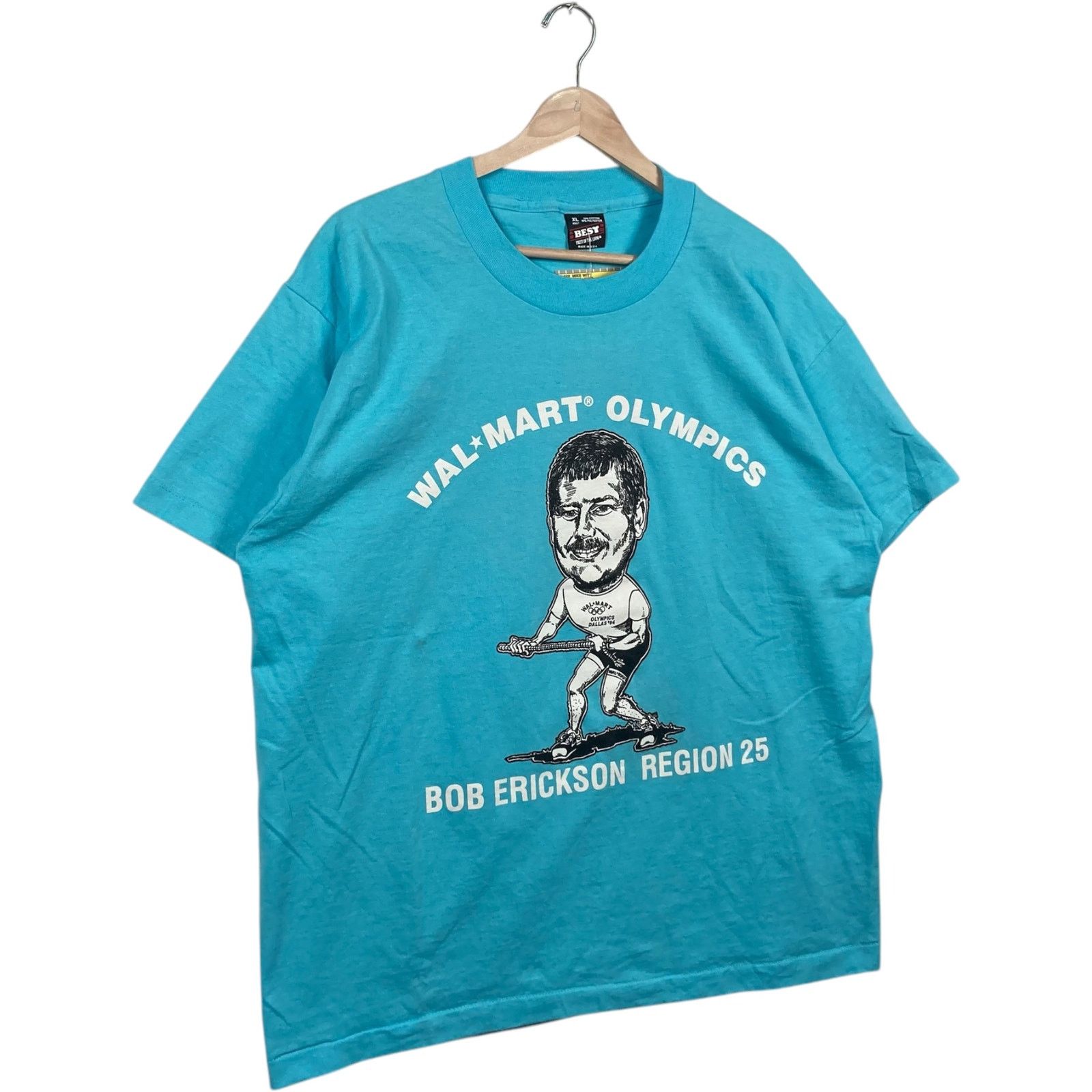Fruit Of The Loom Vintage Walmart Olympics Bob Erickson Tee XL Size US XL / EU 56 / 4 - 4 Thumbnail