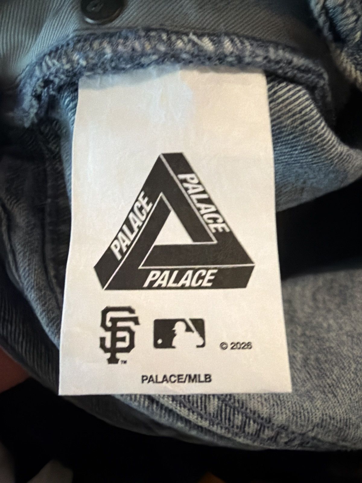 Palace Palace San Francisco Giants Baggy Denim Shorts Stone Wash 36 Size US 36 / EU 52 - 9 Thumbnail