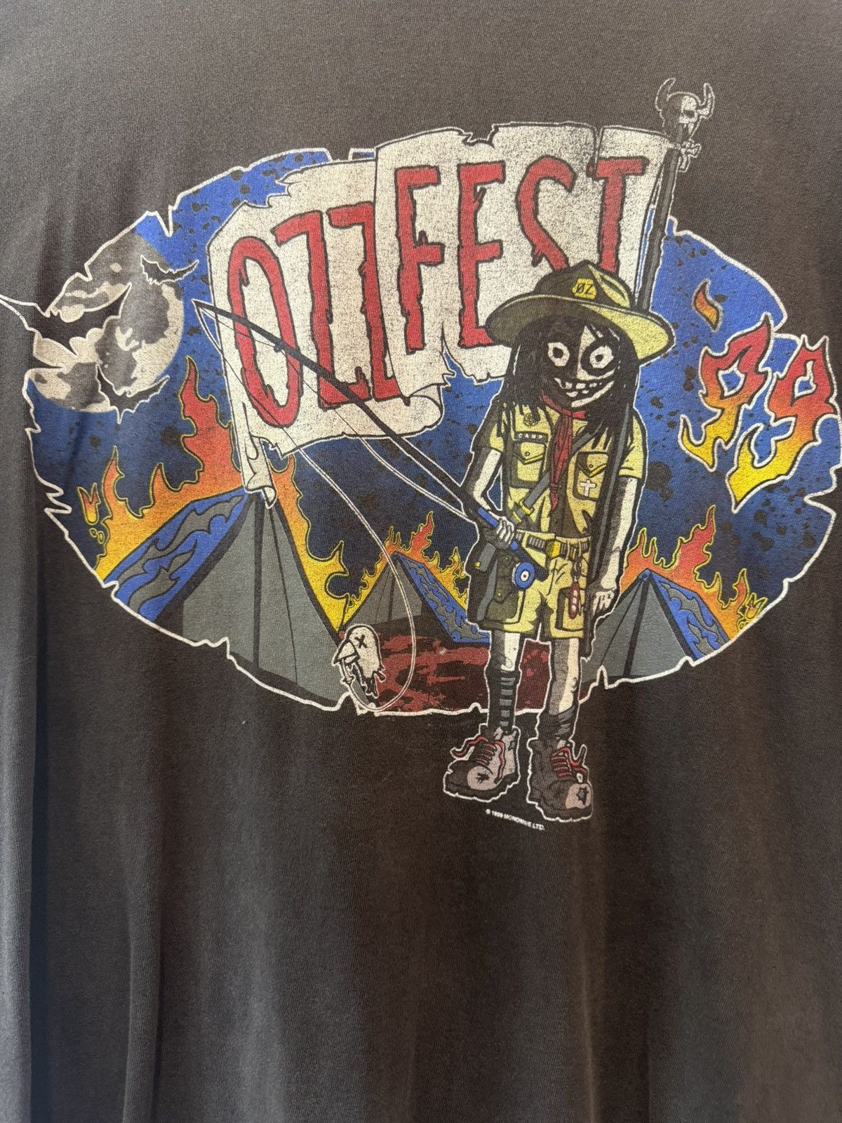 Ozzy Osbourne Ozzfest 1999 Vintage Tee Size US XL / EU 56 / 4 - 2 Thumbnail