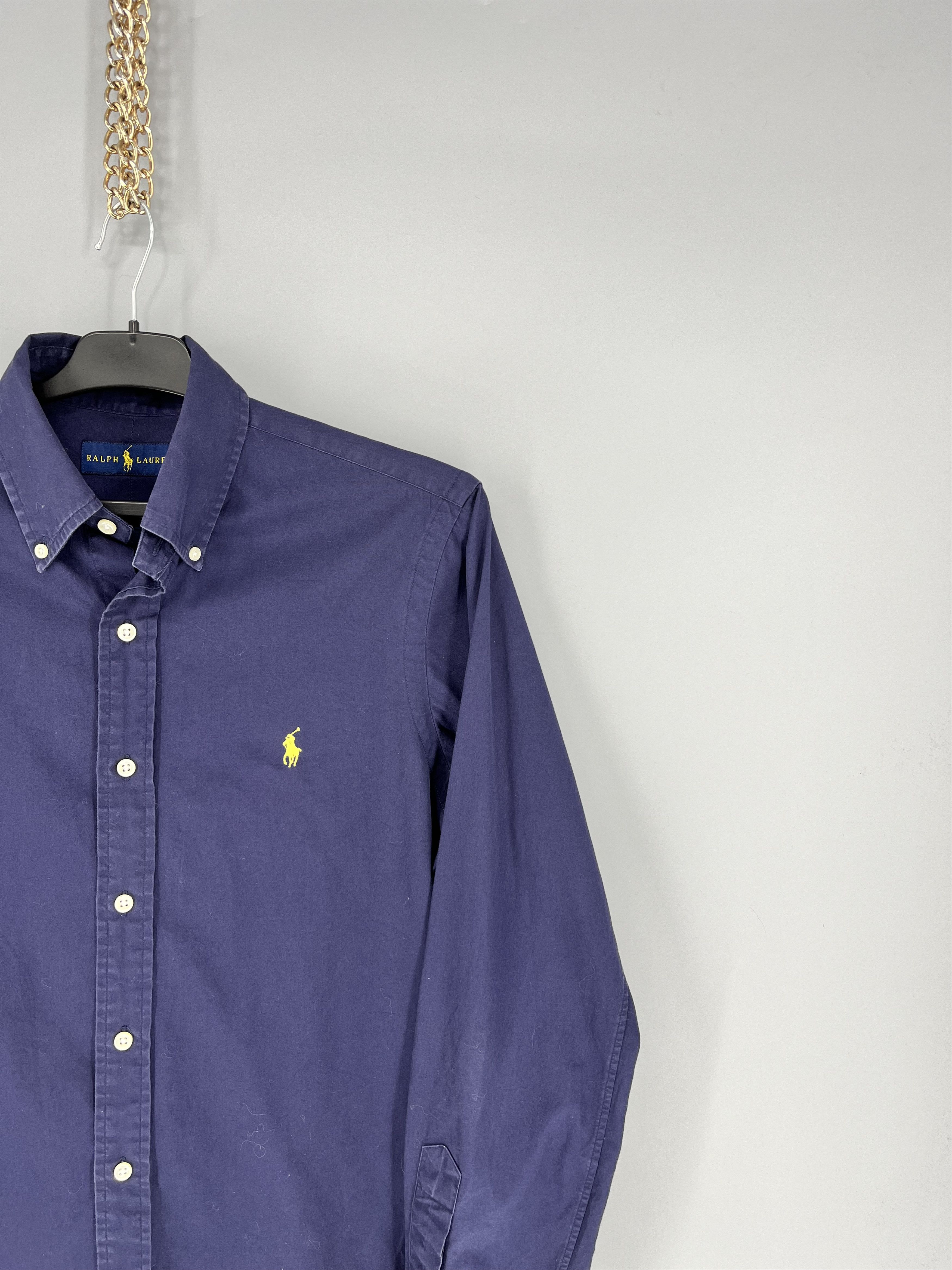 Polo Ralph Lauren Vintage Navy Shirt Polo Ralph Lauren Size S Rare Size US S / EU 44-46 / 1 - 5 Thumbnail