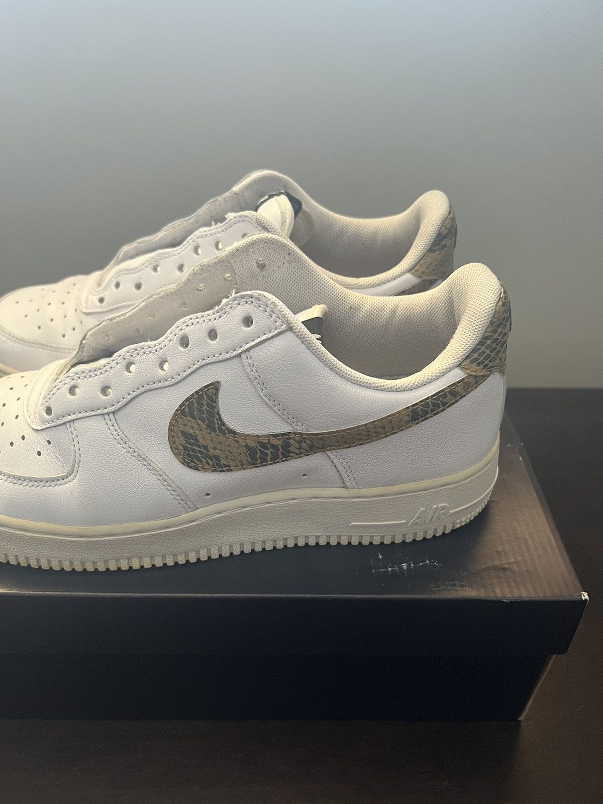 Nike Nike Air Force 1 Low Retro Ivory Snake Size US 8.5 / EU 41-42 - 4 Thumbnail