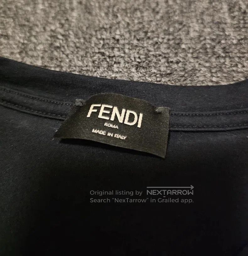 Fendi Fendi Short Sleeve Striped T. Size US L / EU 52-54 / 3 - 3 Thumbnail