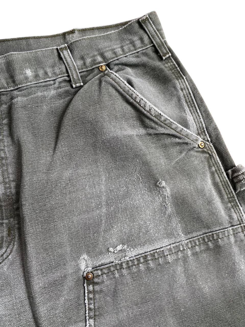 Carhartt Vintage Carharrt USA Distressed Sunfaded Double Knee Size US 38 / EU 54 - 7 Thumbnail