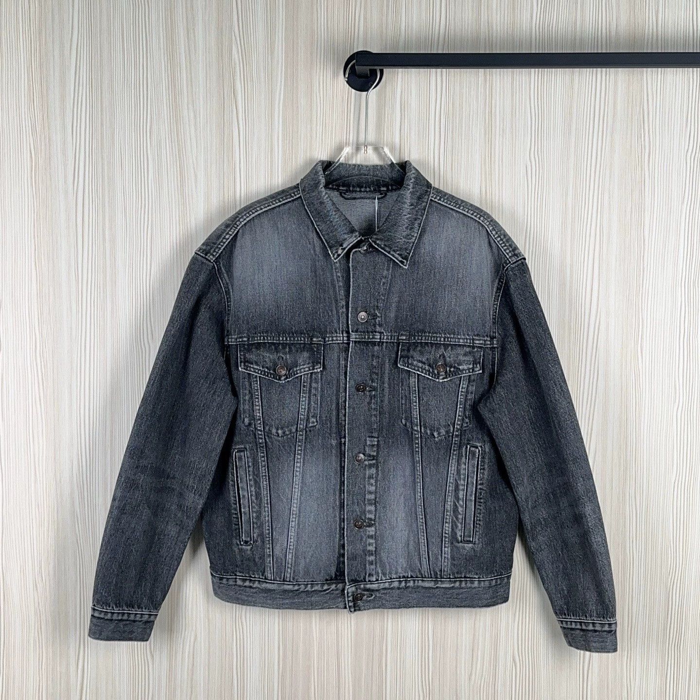 Balenciaga balenciaga denim jacket size 36 Size US M / EU 48-50 / 2 - 1 Thumbnail