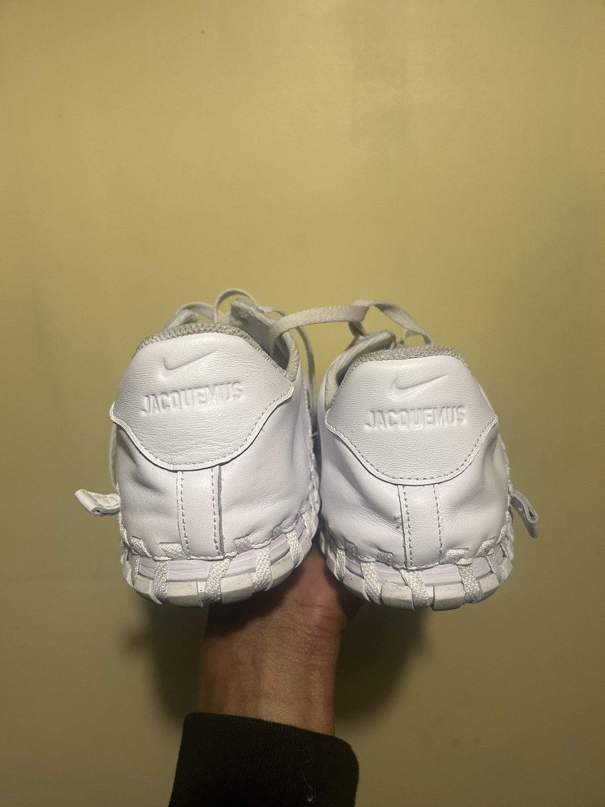 Jacquemus × Nike Nike x Jacquemus J Force 1 Low LX "Jacquemus White" Sneakers Size US 13 / EU 46 - 8 Thumbnail