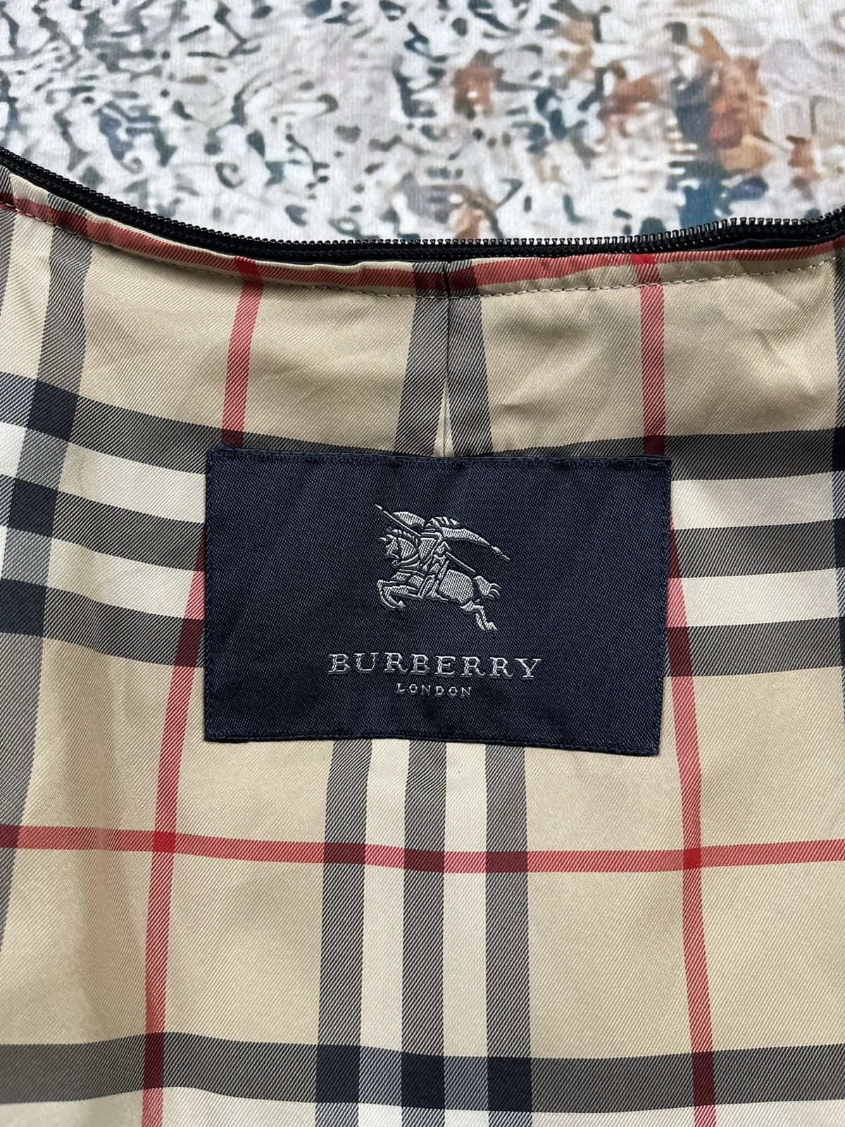 Burberry × Designer Vintage BURBERRY LONDON Nova Check Inner Pile Size US S / EU 44-46 / 1 - 5 Thumbnail