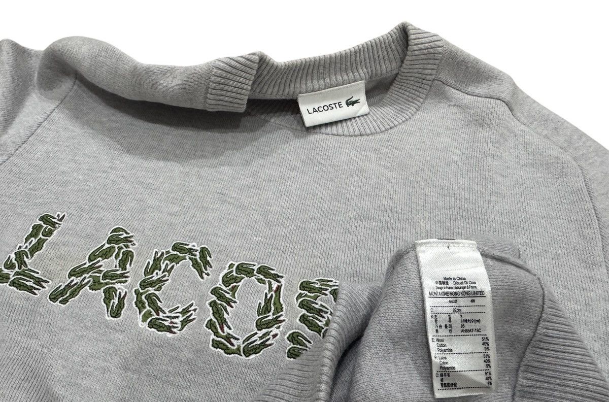 Designer × Japanese Brand × Lacoste Lacoste Knitwear Size US L / EU 52-54 / 3 - 4 Thumbnail