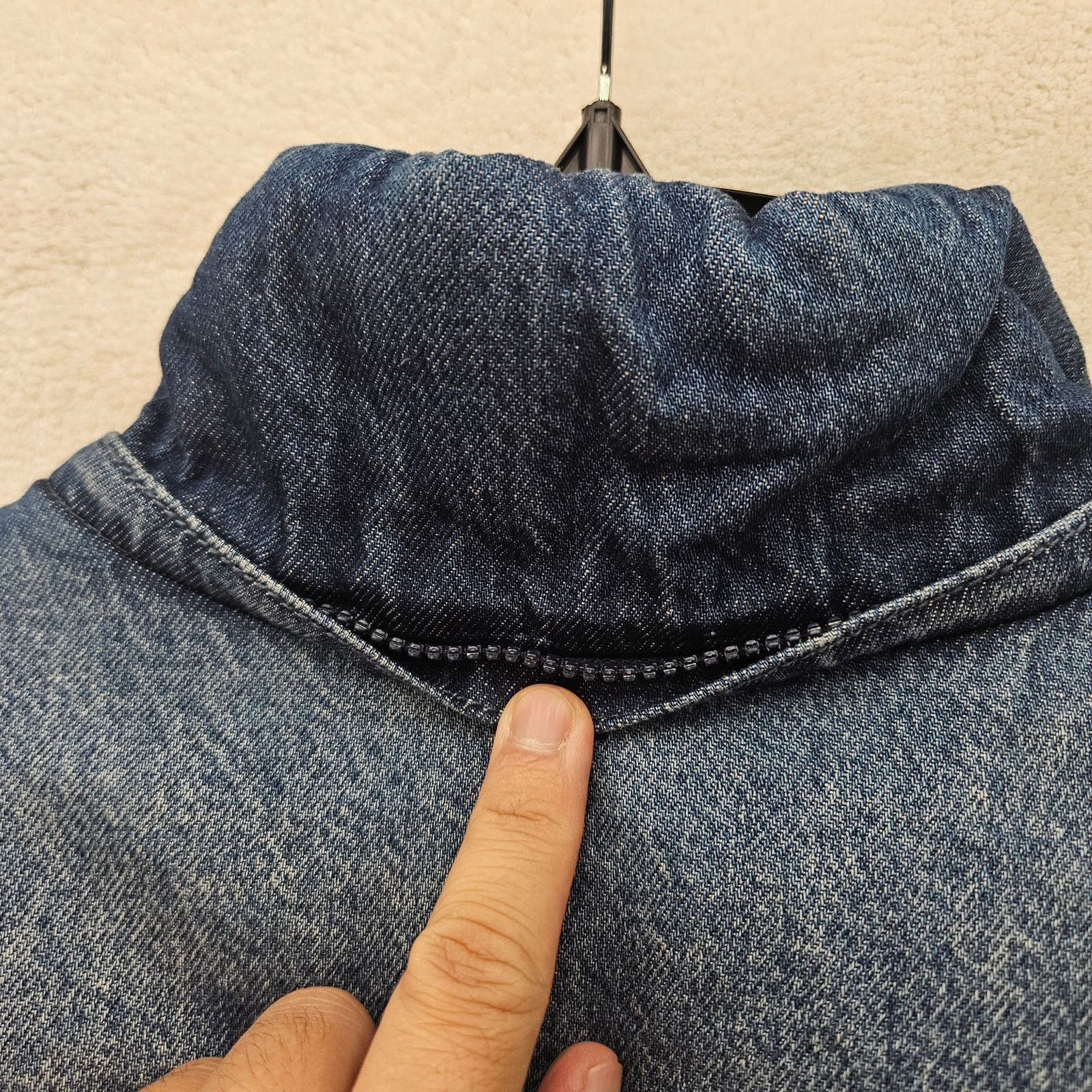 Levi's HOODIE MISSING LEVI'S WOMEN'S M WESTERN BUBBLE PUFFER JACKET Size M / US 6-8 / IT 42-44 - 6 Thumbnail