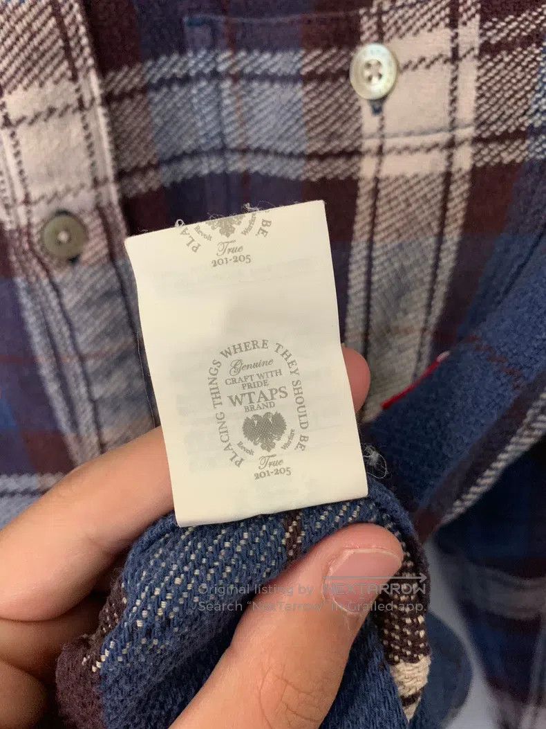 Wtaps Wtaps plaid shirt Size US M / EU 48-50 / 2 - 5 Thumbnail