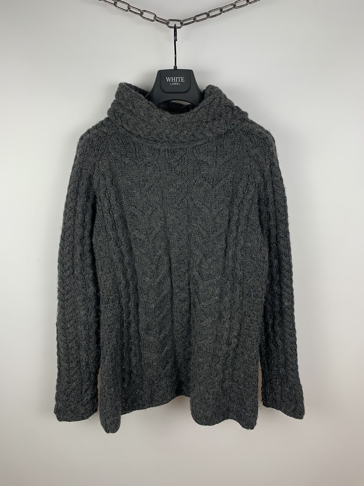 Woolrich Woolen Mills Aran Woollen Mills Super Soft Merino Sweater Avant Garde Size L / US 10 / IT 46 - 1 Thumbnail