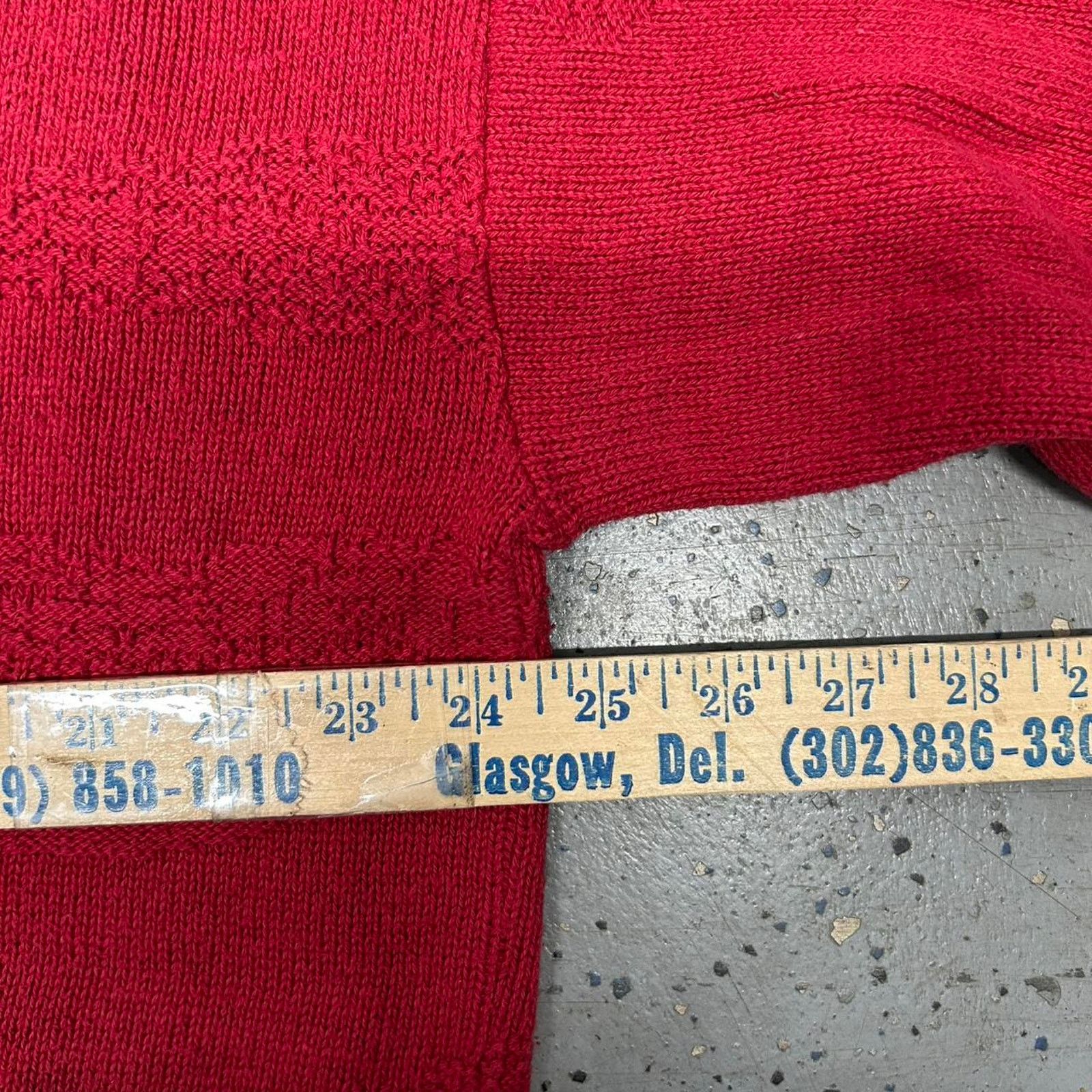 Other Red vintage golf sweater Size US L / EU 52-54 / 3 - 6 Thumbnail