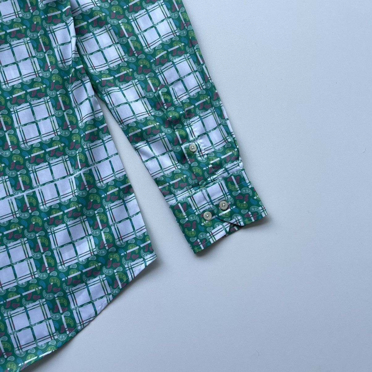 Designer × Etro Etro Paisley Printed Lightweight Cotton Button Ups Shirt Size US M / EU 48-50 / 2 - 7 Thumbnail