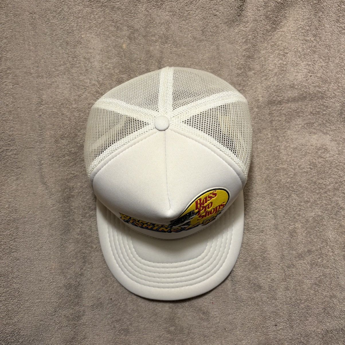 Bass Pro Shops Vintage 90s Bass Pro Shop Fishing Fair SnapBack Trucker Hat Size ONE SIZE - 9 Thumbnail