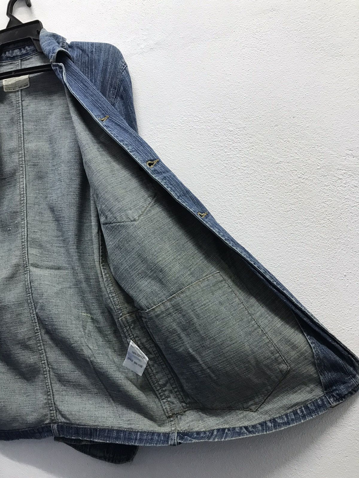 Japanese Brand × Vintage Vintage Japanese Brand Denim Jacket Size US L / EU 52-54 / 3 - 10 Thumbnail