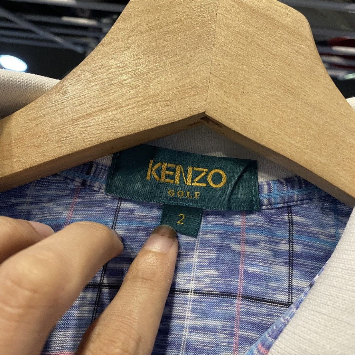 Kenzo Vintage Kenzo Golf Polo T-Shirt “space yarn" Size US XS / EU 42 / 0 - 10 Thumbnail